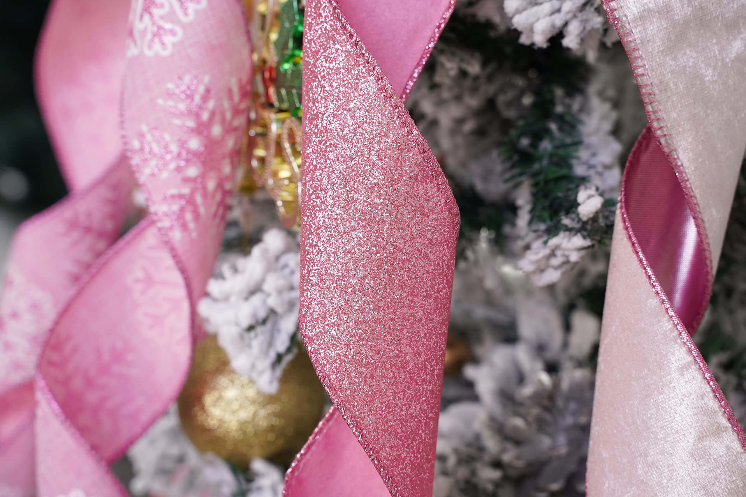 Amazon.co.jp: MEEDEE ピンククリスマスツリートッパー ピンク