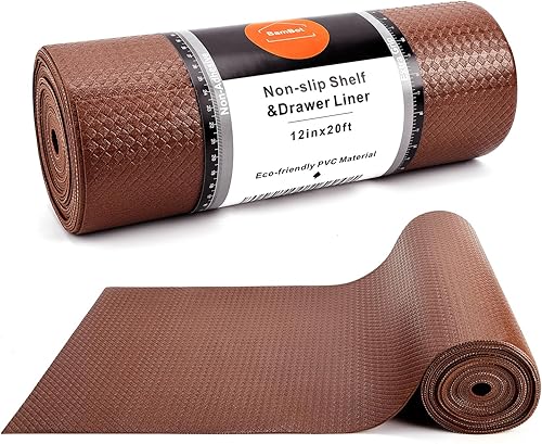 Revestimiento para cajones y estantes, realmente antideslizante, antiadherente, forro para gabinetes de cocina, pesado, grueso, duradero,