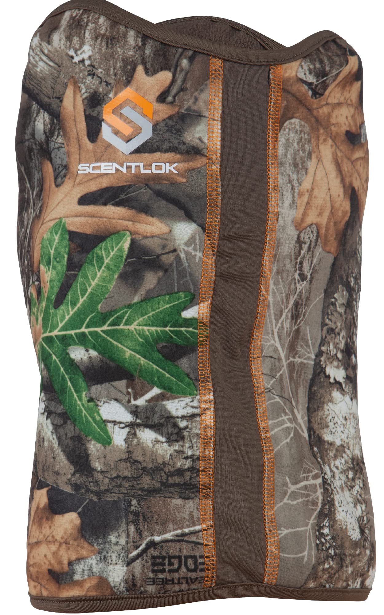 ScentLok Mid-Weight Multipaneled Gaiter, Breathable Face Mask for Hunting, Camping, and Outdoor Use (Realtree Edge)