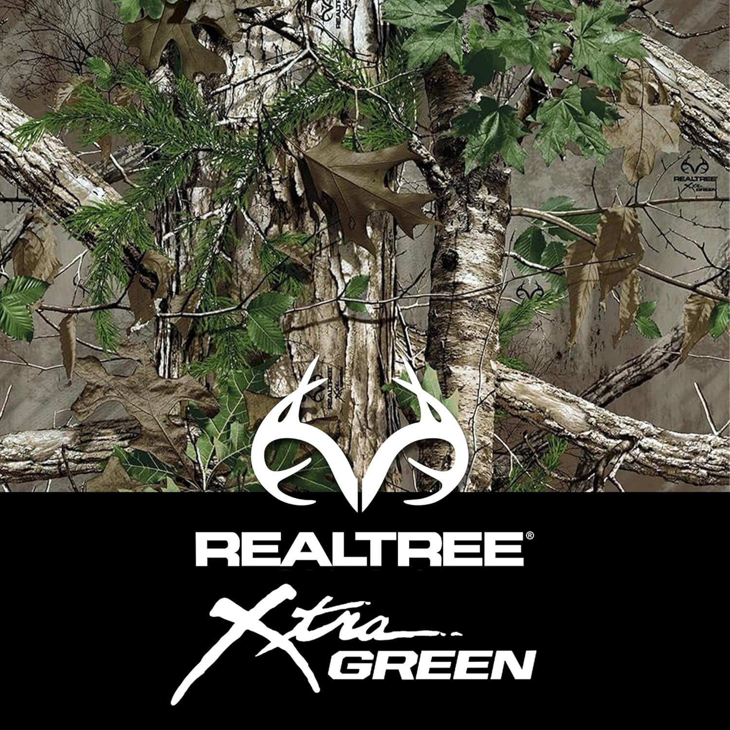 Northwest Realtree 5-Piece Full Size Bed in a Bag Set, 1 Comforter, 1 Fitted Sheet, 1 Flat Sheet, 2 Pillowcases, All Seasons Bedding, Xtra Green Camo - Image 5