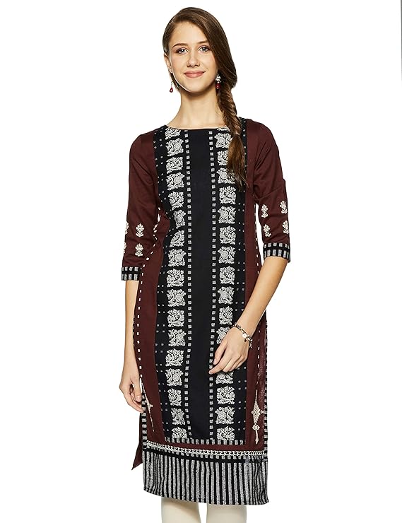 Women's cotton straight Kurta