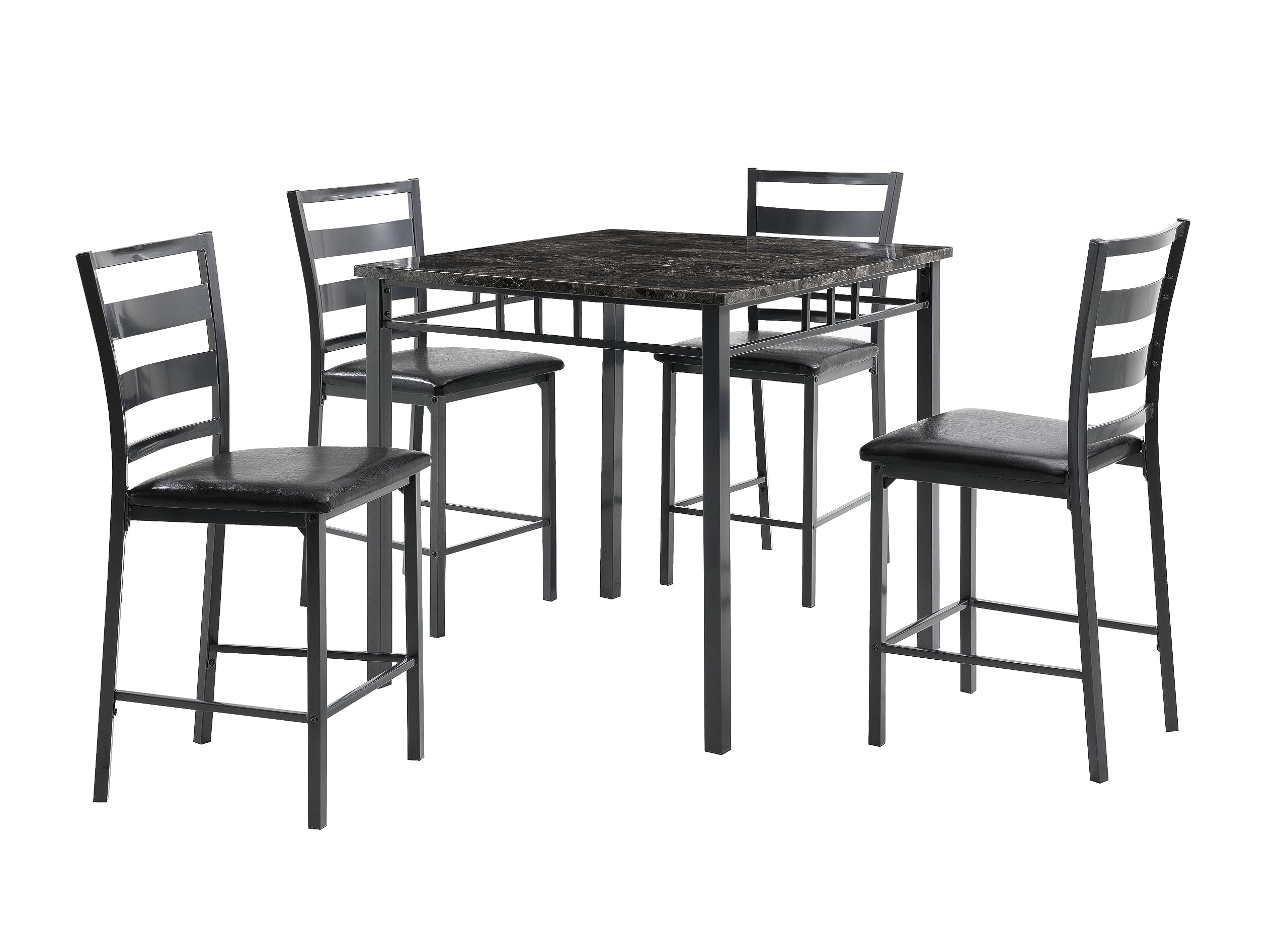 Axis International Marketing D761 Dining Set, Gray