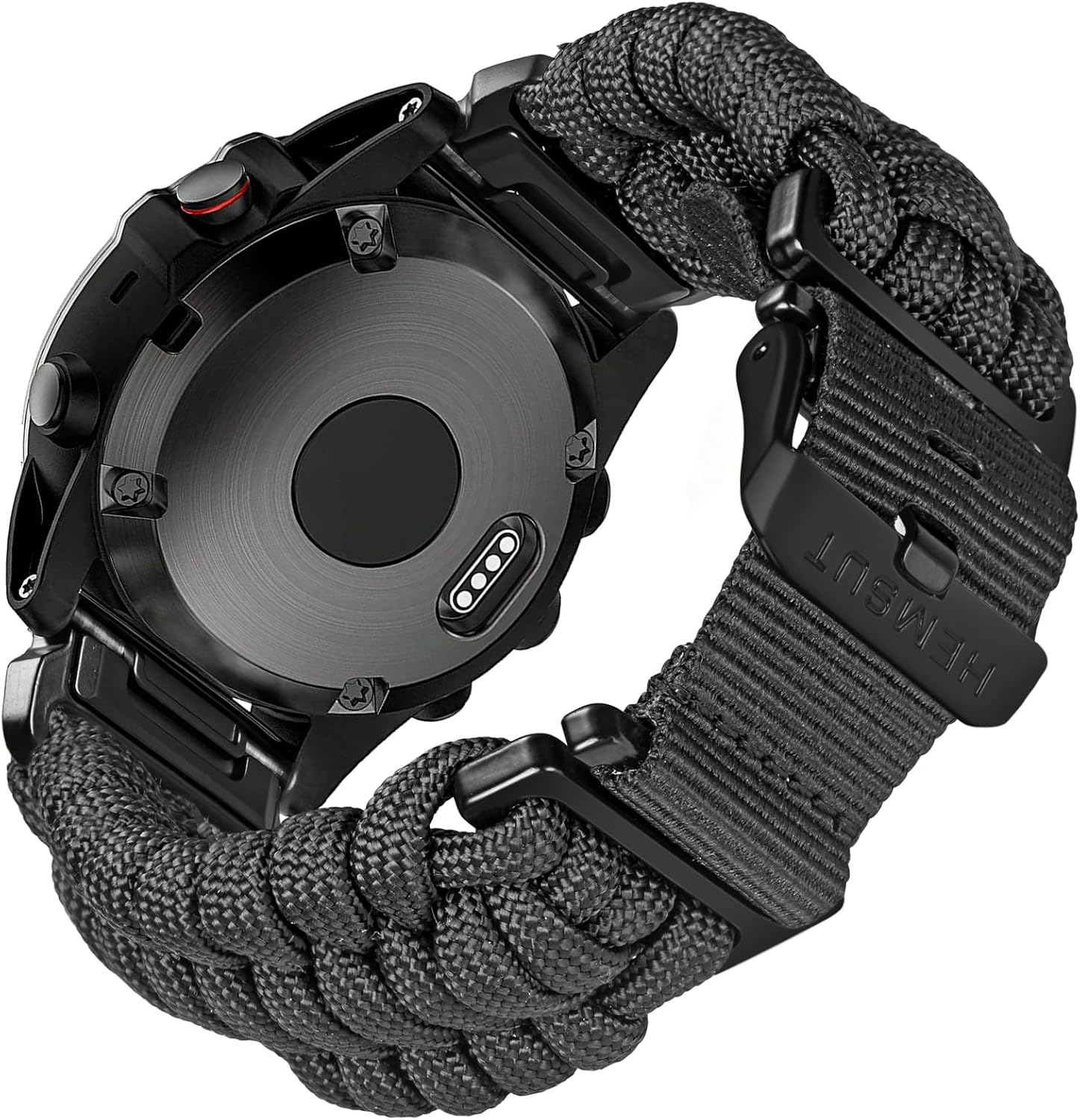 Compatible With Garmin, Paracord Watch Band Sports Strap For Fēnix/Forerunner/Vivoactive/Approach/MARQ/quatix/D2 Series Tough Replacement Band For Men