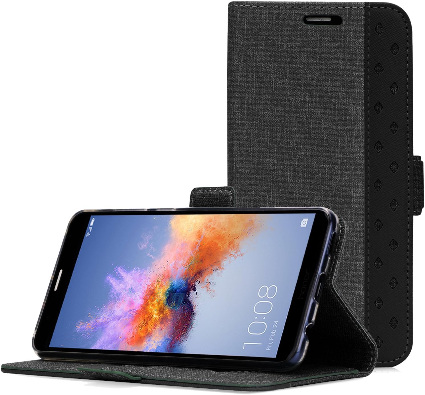 ProCase Huawei Mate SE Case, Honor 7X Wallet Case, Folio