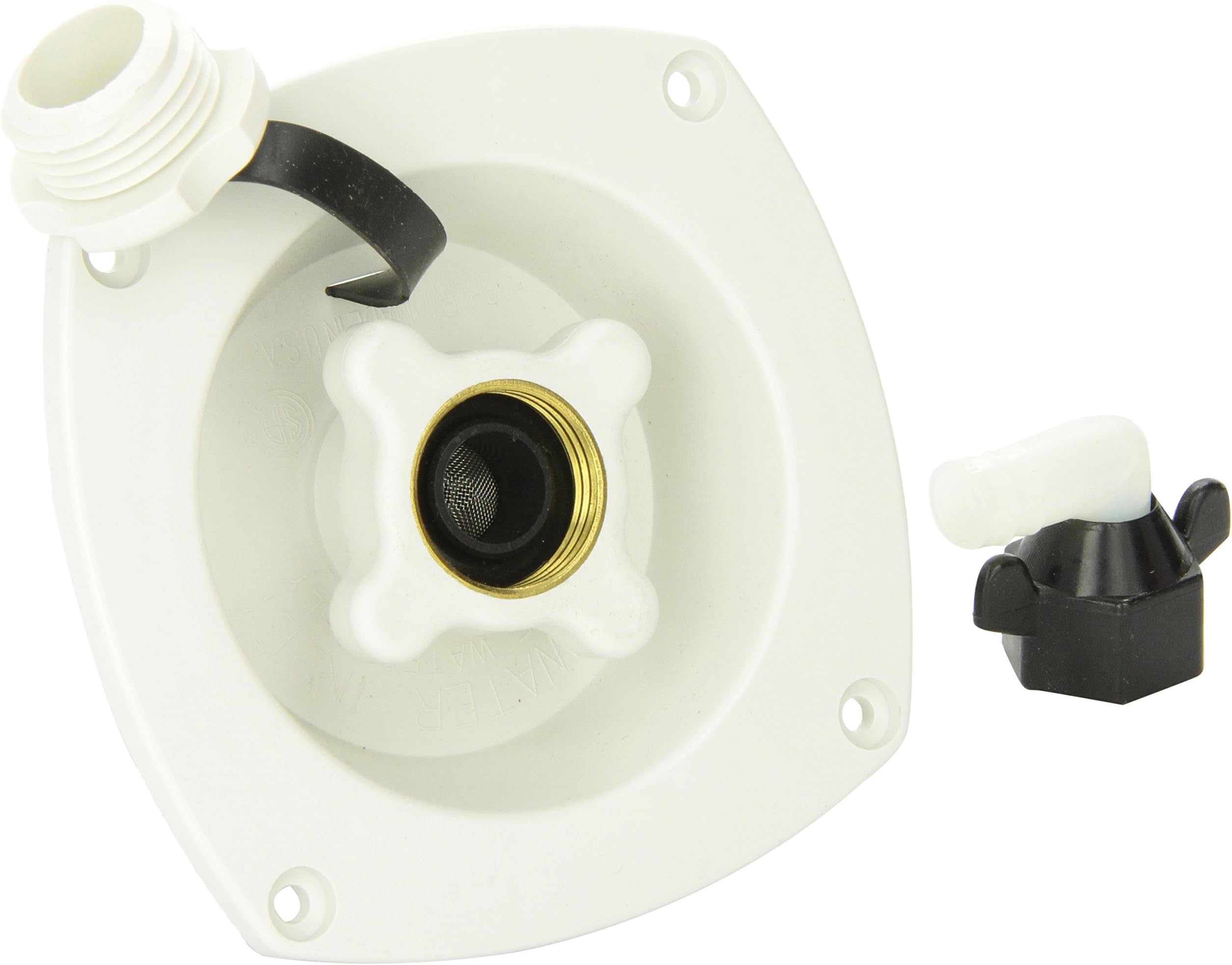 PENTAIR SHURFLO 183-029-18 Pressure Reducing City Water Entry - Wall Mount - Gel White
