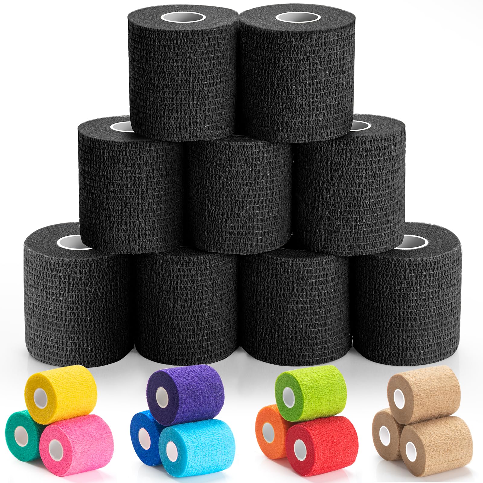 Elastic Bandage Wrap - Adhesive & Breathable -8