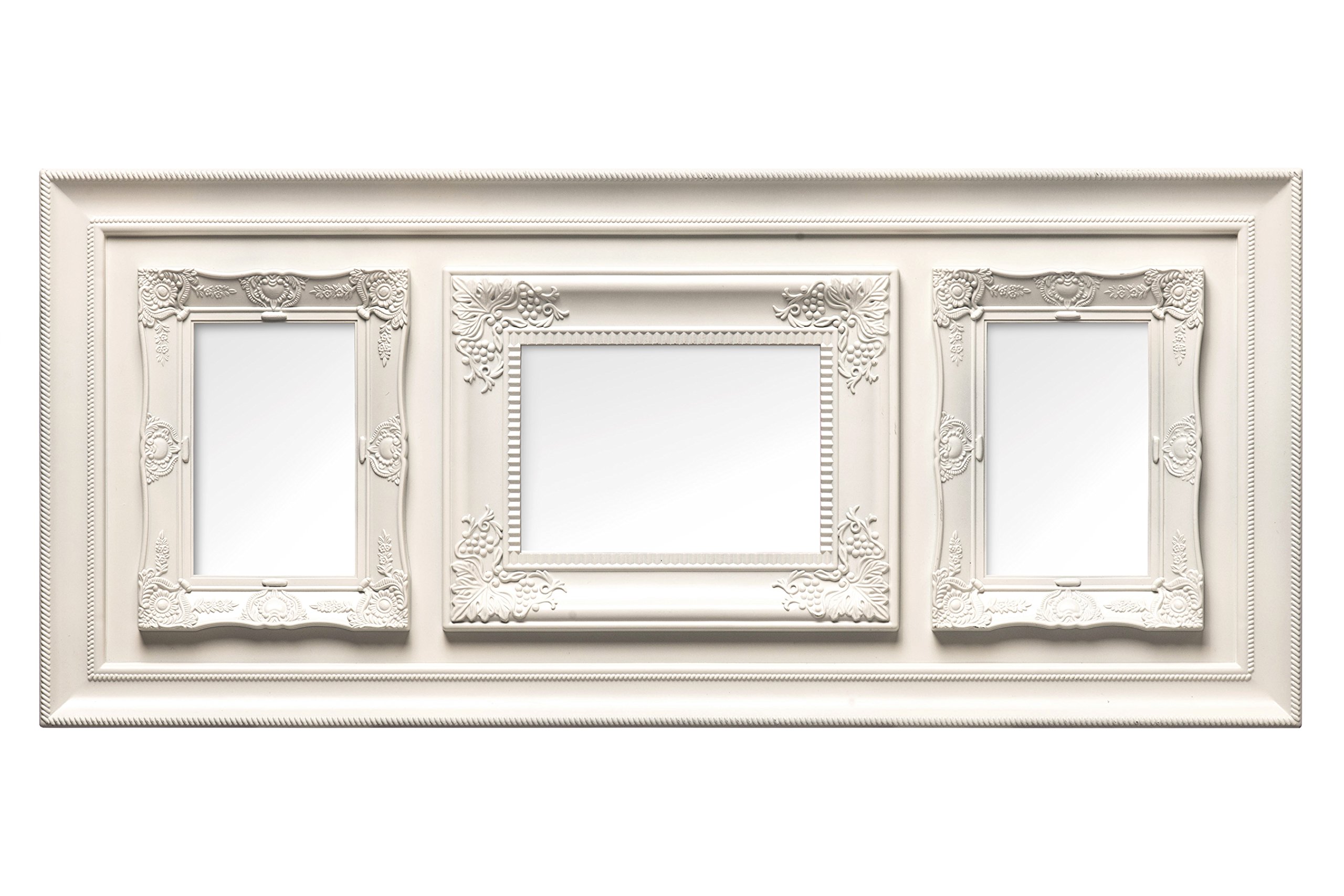 Maison By Premier Maren Vintage Style Cream 3 Photo Frame - Cream