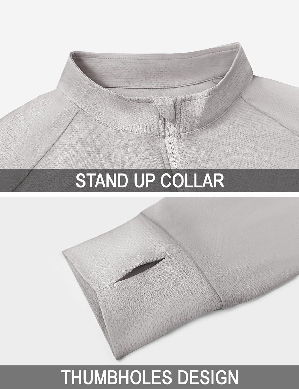 FOREYOND Womens Plus Size UPF 50+ Sun Protection Jacket Lightweight Zip Up Hoodie Cooling Long Sleeve Sun Shirts Workout - Image 3