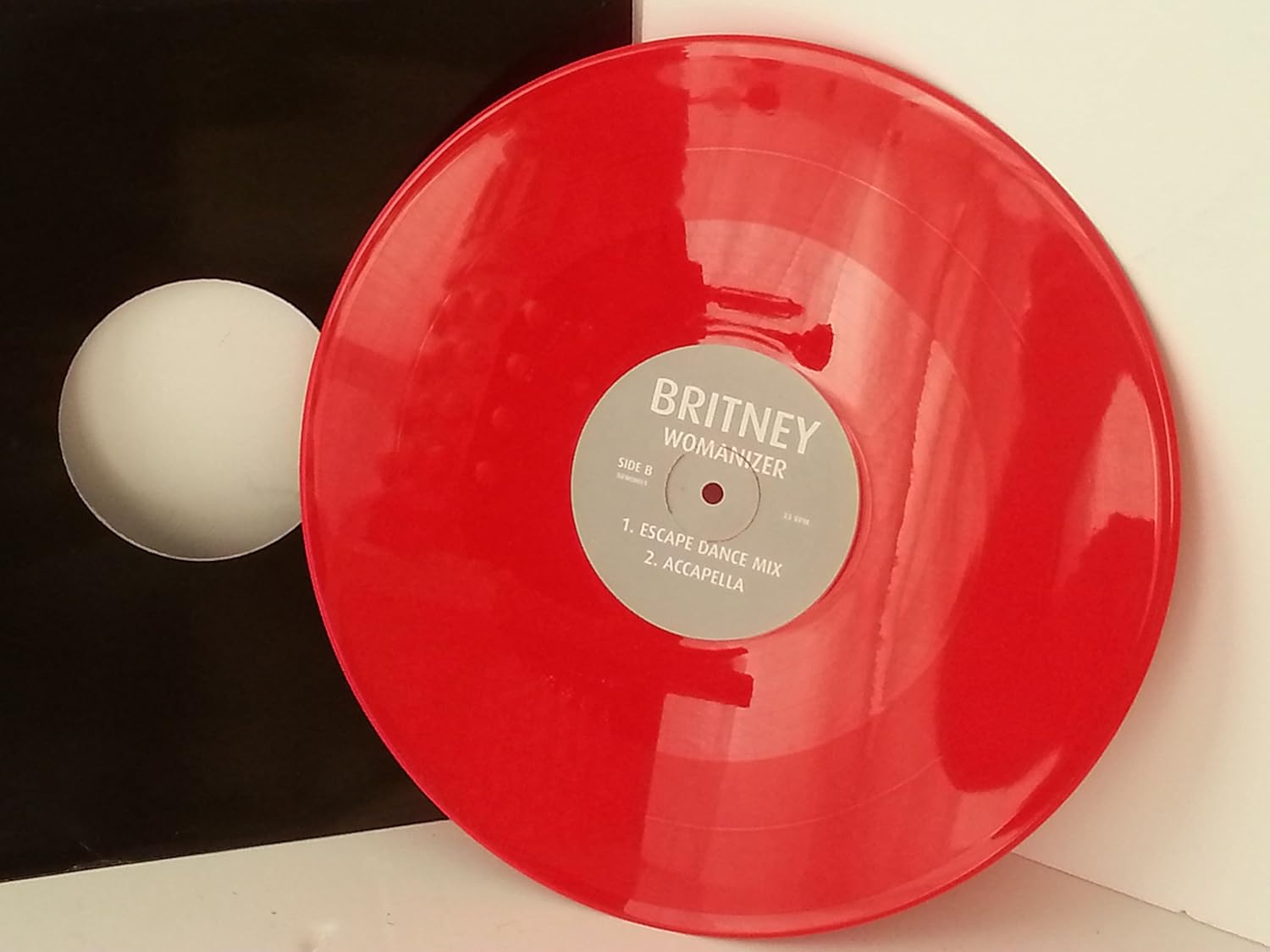 Britney Spears Womanizer 12 Inch Single 4 Tracks Red Vinyl Brwom01 Amazon De Musik Cds Vinyl
