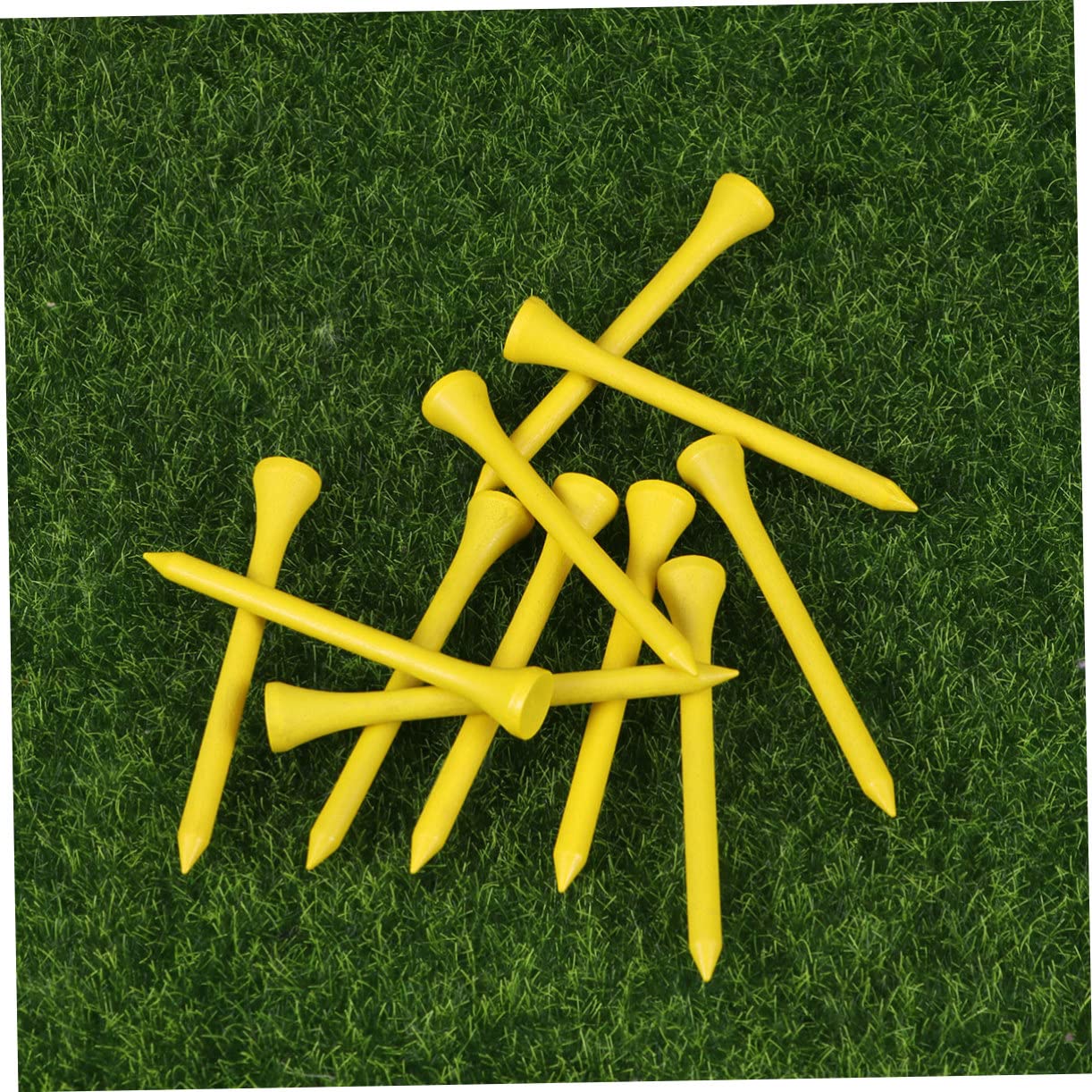 INOOMP 300 Piezas De tee De Golf Tees De Madera A Granel Tees Accesorios para Hombres Orgullo Profesional tee System Tees 3 1/4 Tees 1 1/2 Pulgadas Tees 3 1 4 Pulgadas Yardas Tees