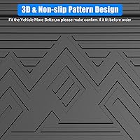 Vista 5 de Tapete para maletero de Toyota 4Runner 2010-2024 de 5 asientos, protector de maletero de automóvil para todo tipo de clima, alfombrilla protectora