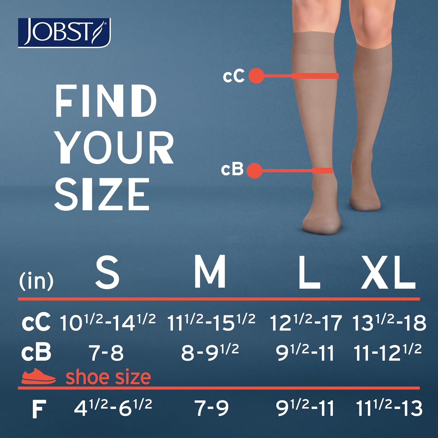 JOBST ACTIVA Sheer 8-15 mmHg Compression Socks Knee High Closed Toe