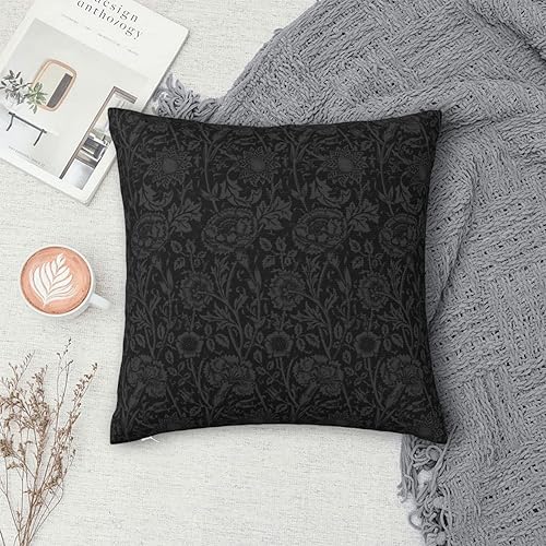 Miniatura 10 de William - Fundas de almohada 8 Morris con diseño floral de 18 x 18 pulgadas, almohada estética para dormitorio, funda de almohada decorativa de