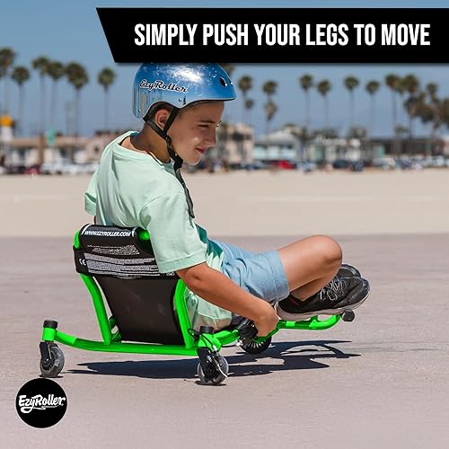 Miniatura 4 de EzyRoller Patinete giratorio para niños y adolescentes, juguete de paseo al aire libre con ruedas giratorias para deriva y giro apretado, hasta 150