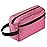 Icramsy Travel Toiletry bag Toiletry bag for women men Hanging Cosmetic bag Travel accessories for Women Men (Rosy)