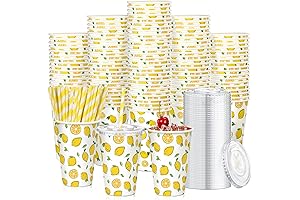 Tessco Lemonade Cups: 150-Piece Summertime Refreshment