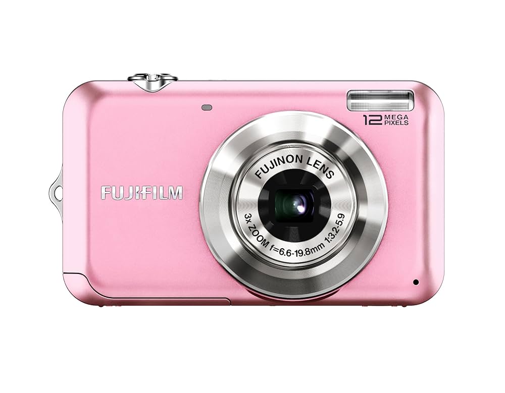 Fujifilm FinePix JV100 Digital Camera - Pink (12MP, 3x