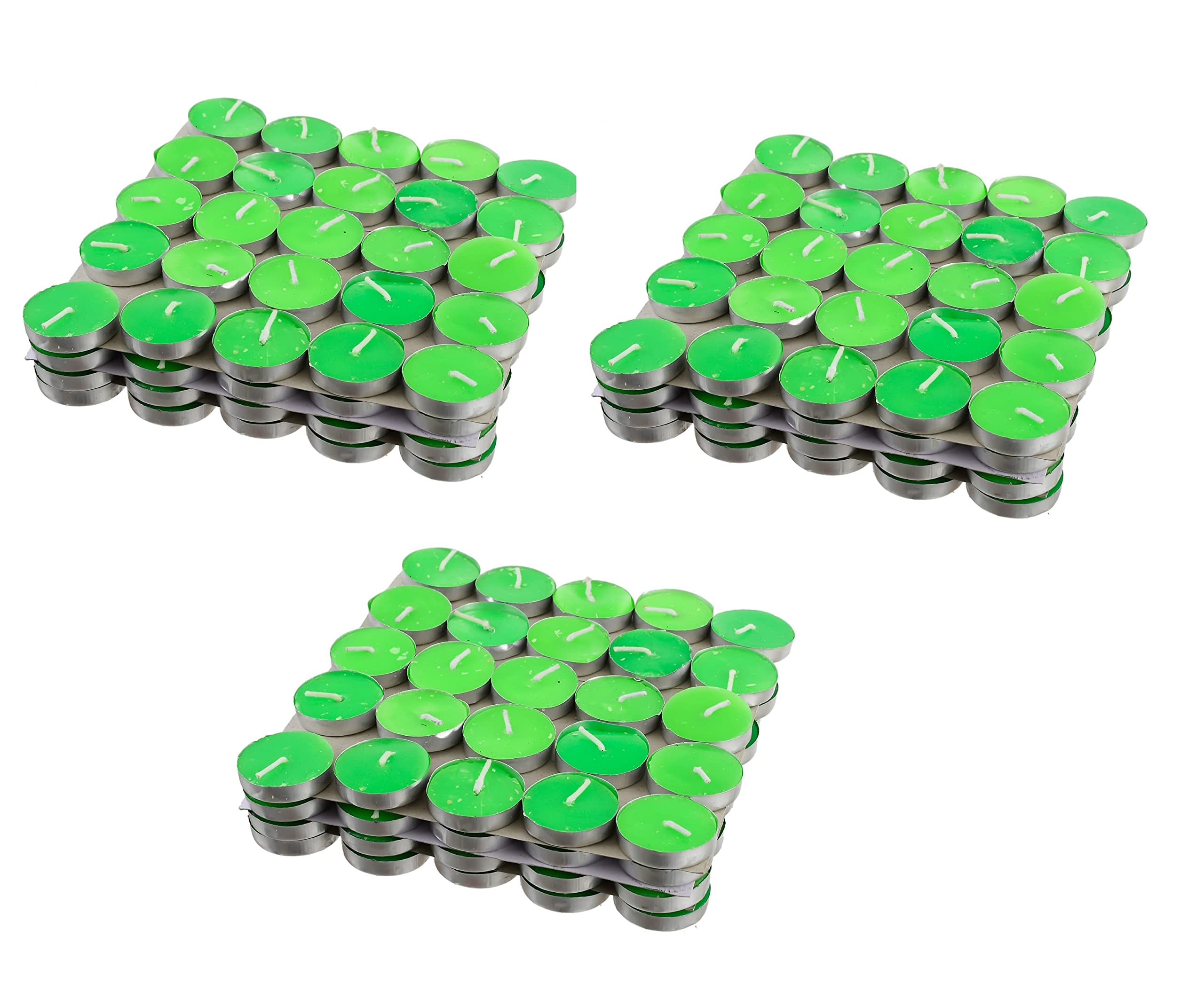Kbrew Paraffin Wax Tealight Candles, Decorating Candles for Diwali, Candle Light Dinner, Spa,Meditation, Anniversary, Decoration, Dipawali Diya Long Burning Tealight (Set of 150, Unscented, Green) (B09HTH1LS5) Amazon Price History, Amazon Price Tracker