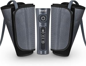 CINCOM air compression leg and calf massager wraps