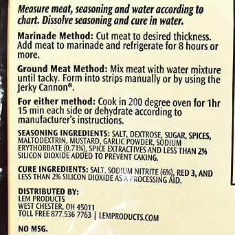 LEM Backwoods Cracked Pepper Jerky Seasoning, 5.6 oz.