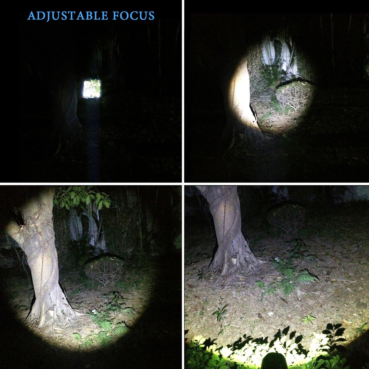 JUSLINK High Lumen LED Tactical Flashlight