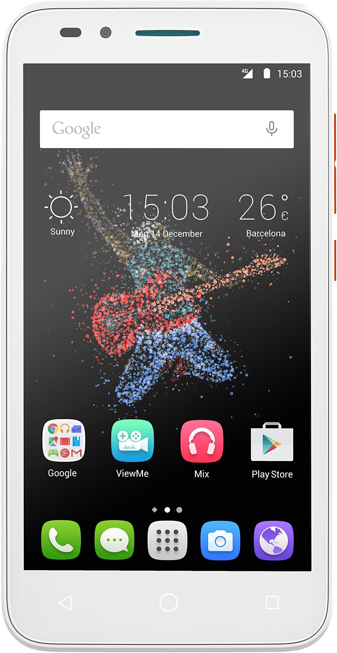 Alcatel ONETOUCH GO Play 7048X (white/orange)
