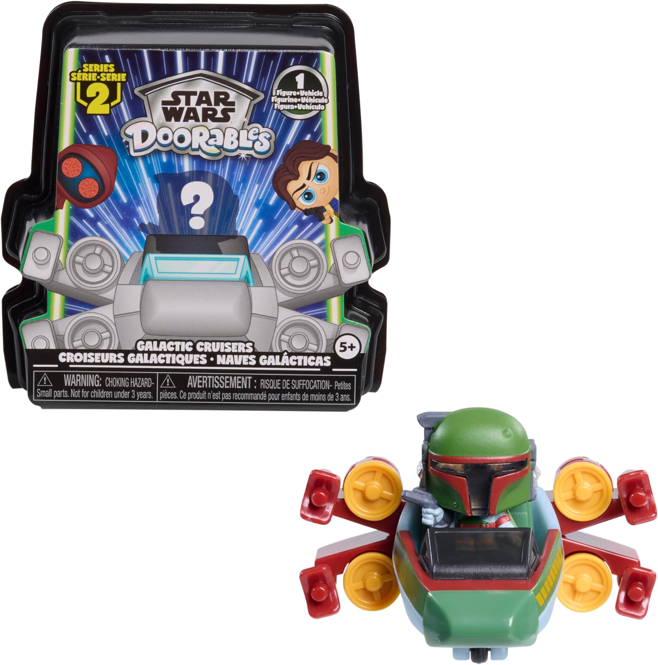 Star Wars™ Doorables Galactic Cruisers Series 2, Collectible Toys, Boys and Girls Ages 5 Up, Kids Toys for Ages 5 Up by Just Play
