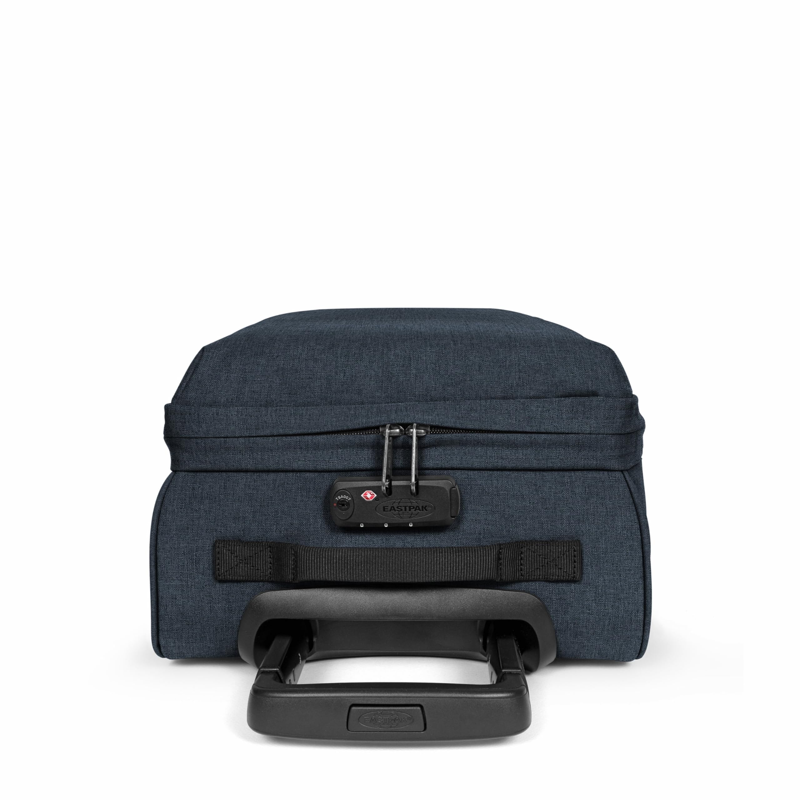 Eastpak Tranverz XXS Valigia Cabina (45 x 32 x 20 cm), Bagaglio a Mano Leggero con Ruote, Chiusura TSA & Doppio Scomparto, Trolley da Viaggio Idrorepellente - TRIPLE DENIM