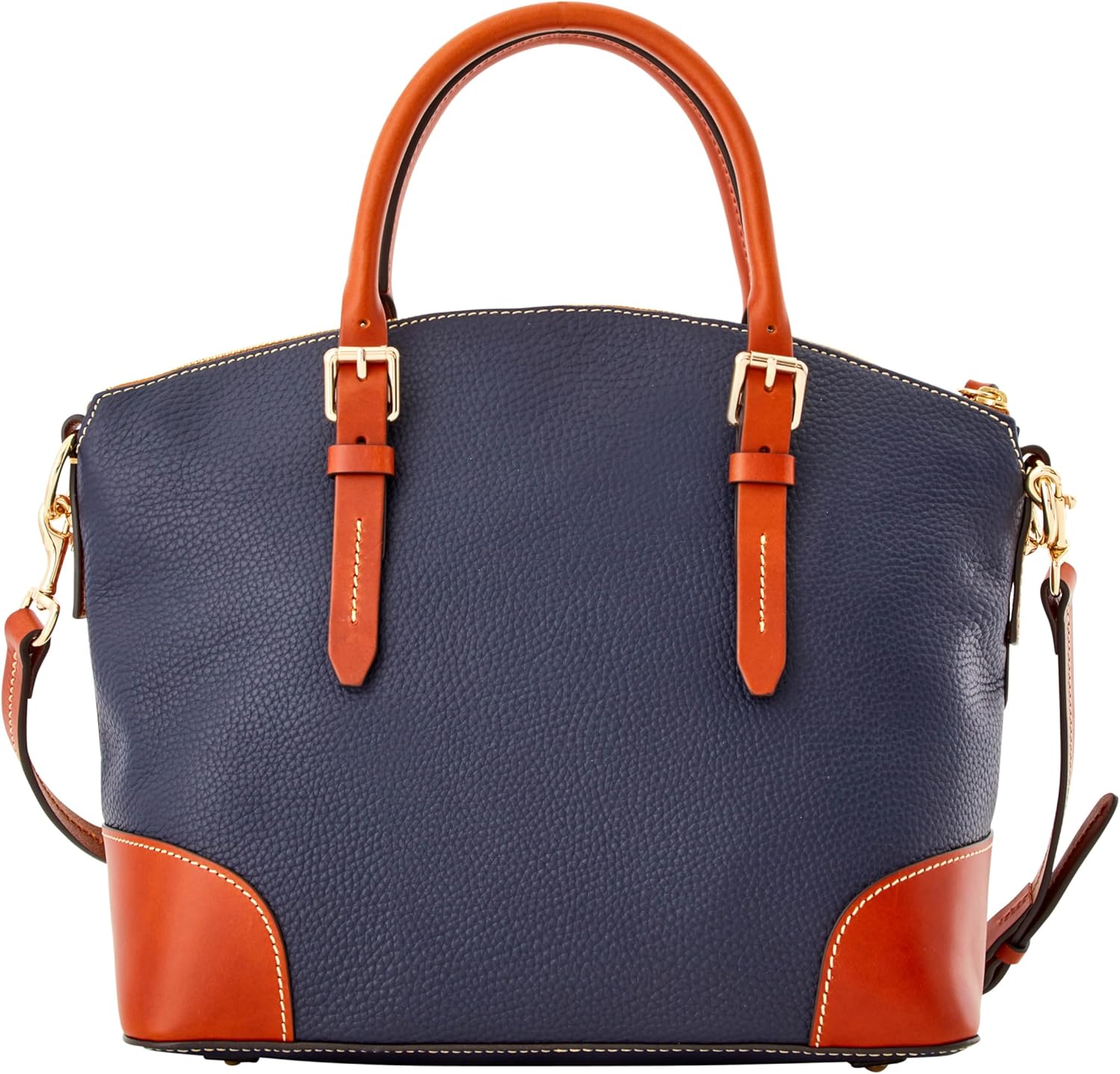 Dooney & Bourke Handbag, Pebble Grain Domed Satchel