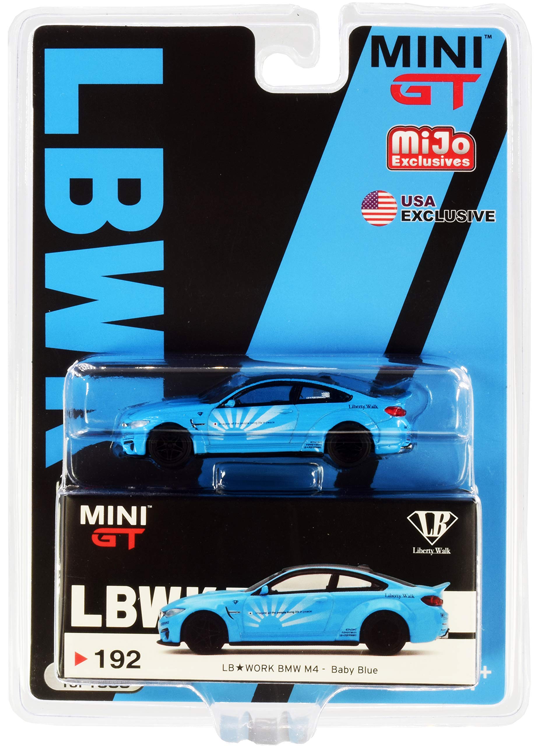 M4 LB Works Baby Blue with Carbon Top Limited Edition to 1800