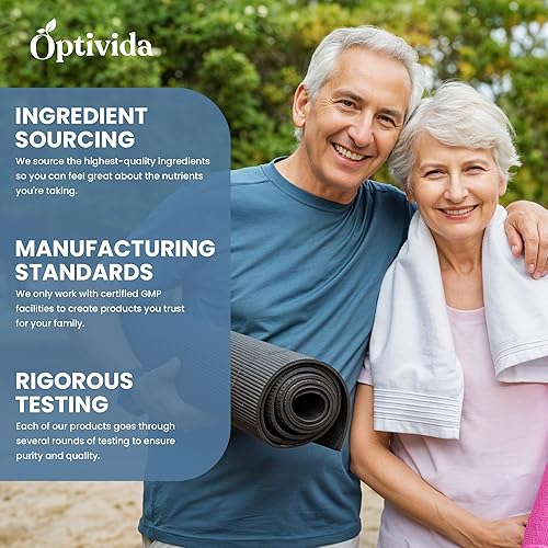 Miniatura 6 de OPTIVIDA Sugr-2-Fibr - Suplemento premium de apoyo de azúcar en la sangre (60 unidades) - Apoya los niveles saludables de azúcar en la sangre* al