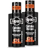 Alpecin C1 Caffeine Shampoo Black Edition, 2 x 250 ml – For natural hair growth