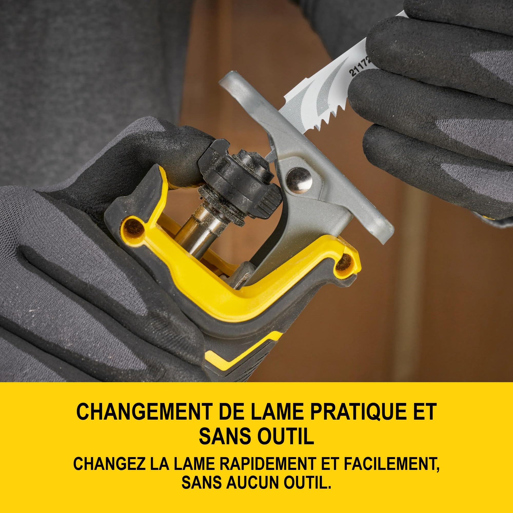 STANLEY FATMAX V20 Scie sabre sans fi l brushless, SFMCS311B-XJ