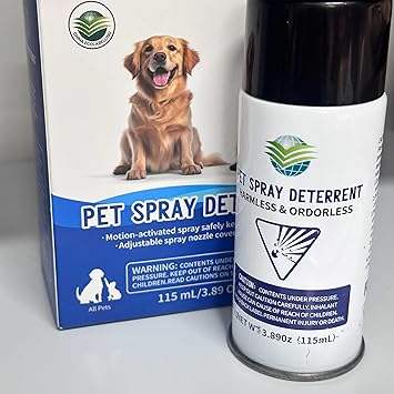 Motion Activated Pet Deterrent Spray System694163236596