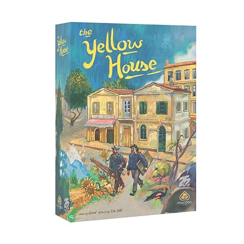 The Yellow House – Artistic Debate Board Game by 25th Century Games | 2 Players | 30 Min Playtime