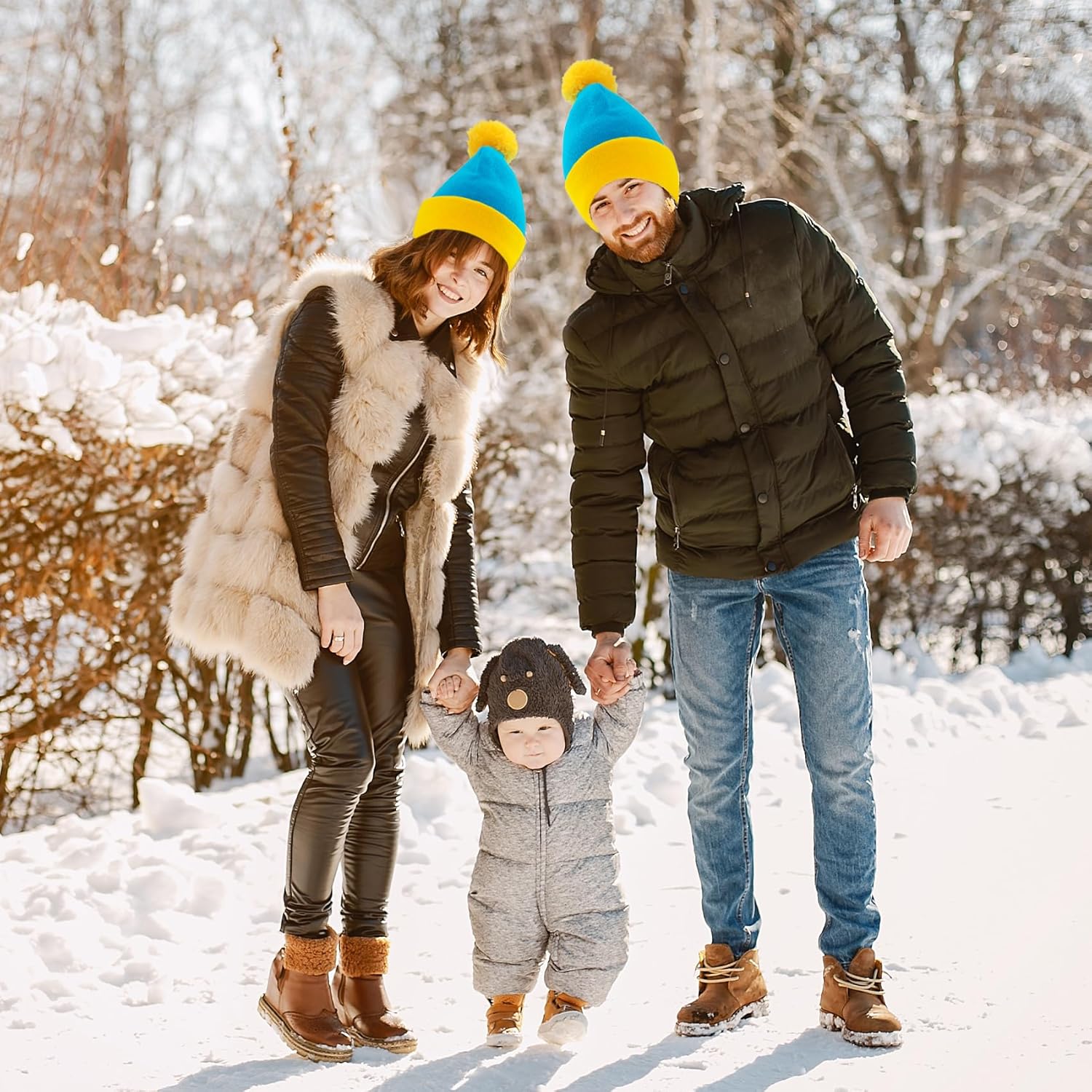 Halloween Character Park Cosplay Hat Set for Adult Hat Gloves Halloween Custume Winter Accessories - Image 6