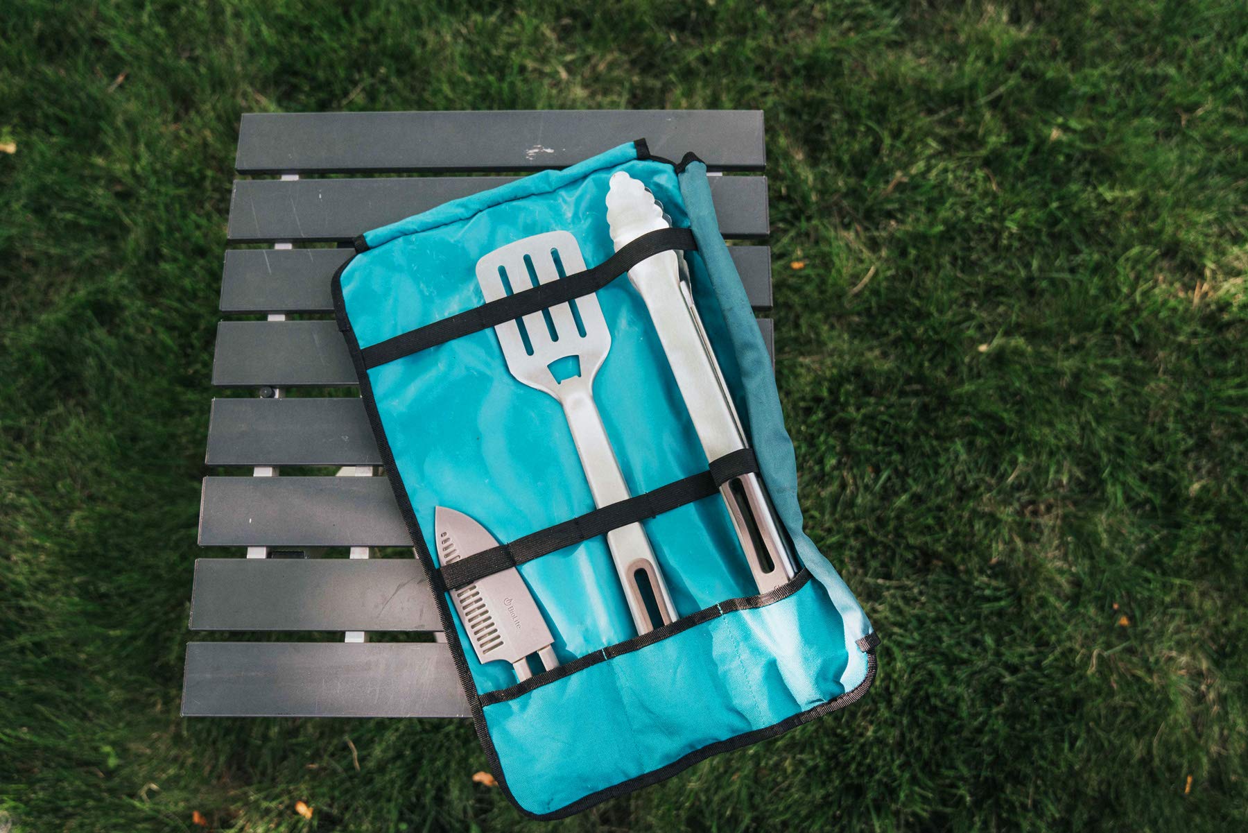 BioLite Prep & Grill Toolkit - Juego de 3 Utensilios para Barbacoa con Funda