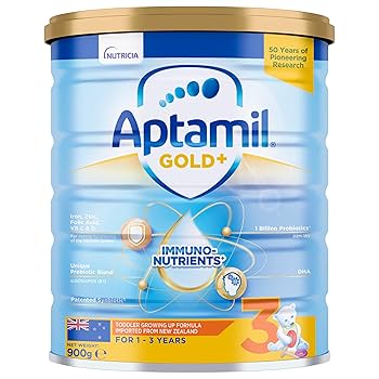 Aptamil Gold+ Toddler Growing Up Milk Formula Stage 3 900g