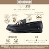 CUSHIONAIRE Rye Zapatos de Vestir para Niños, Mocasines Penny con Cadena de Adorno 7