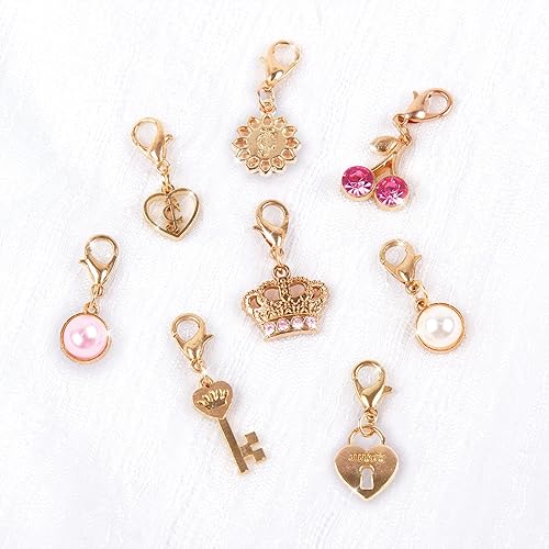 Miniatura 5 de Make It Real - Kit de fabricación de pulseras de Juicy Couture perfectamente rosa - Kit de fabricación de joyas para niños - Kit de fabricación de