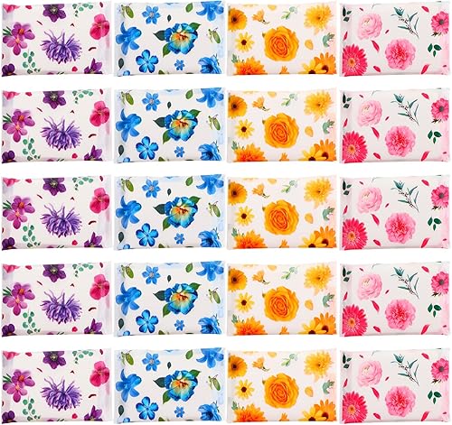 Vista 39 de PerKoop Paquete de 100 pañuelos de bolsillo para viajes, pequeños pañuelos faciales tamaño cartera, papel higiénico para viajes, suministros