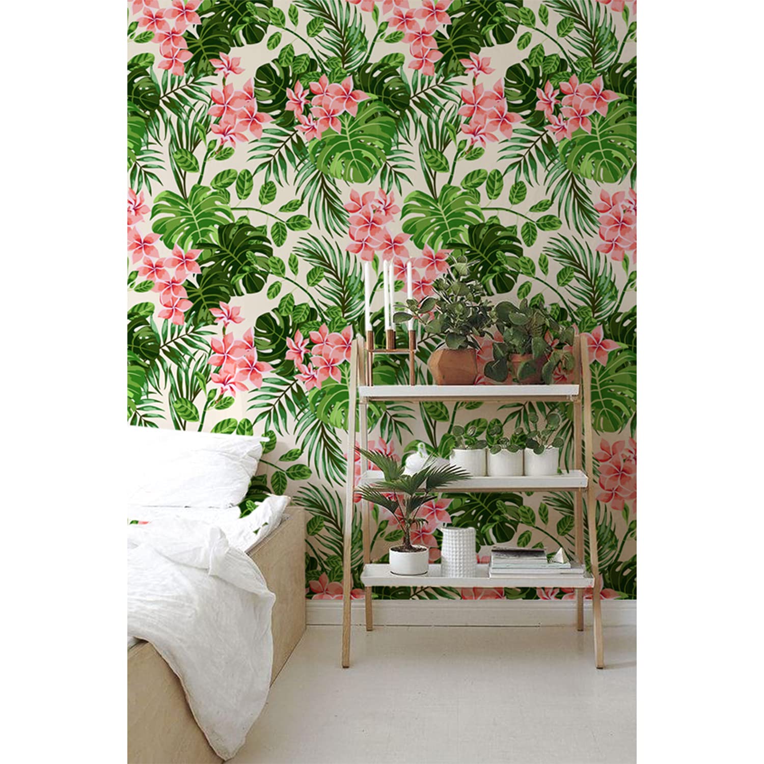 Papier peint cuisine et salon grand format 290x290cm Bright Hawaii