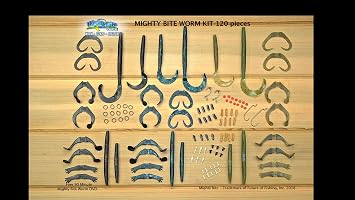 Worm Kit + 90 min. Worm Fishing Secrets DVD & Video Instruction Manual