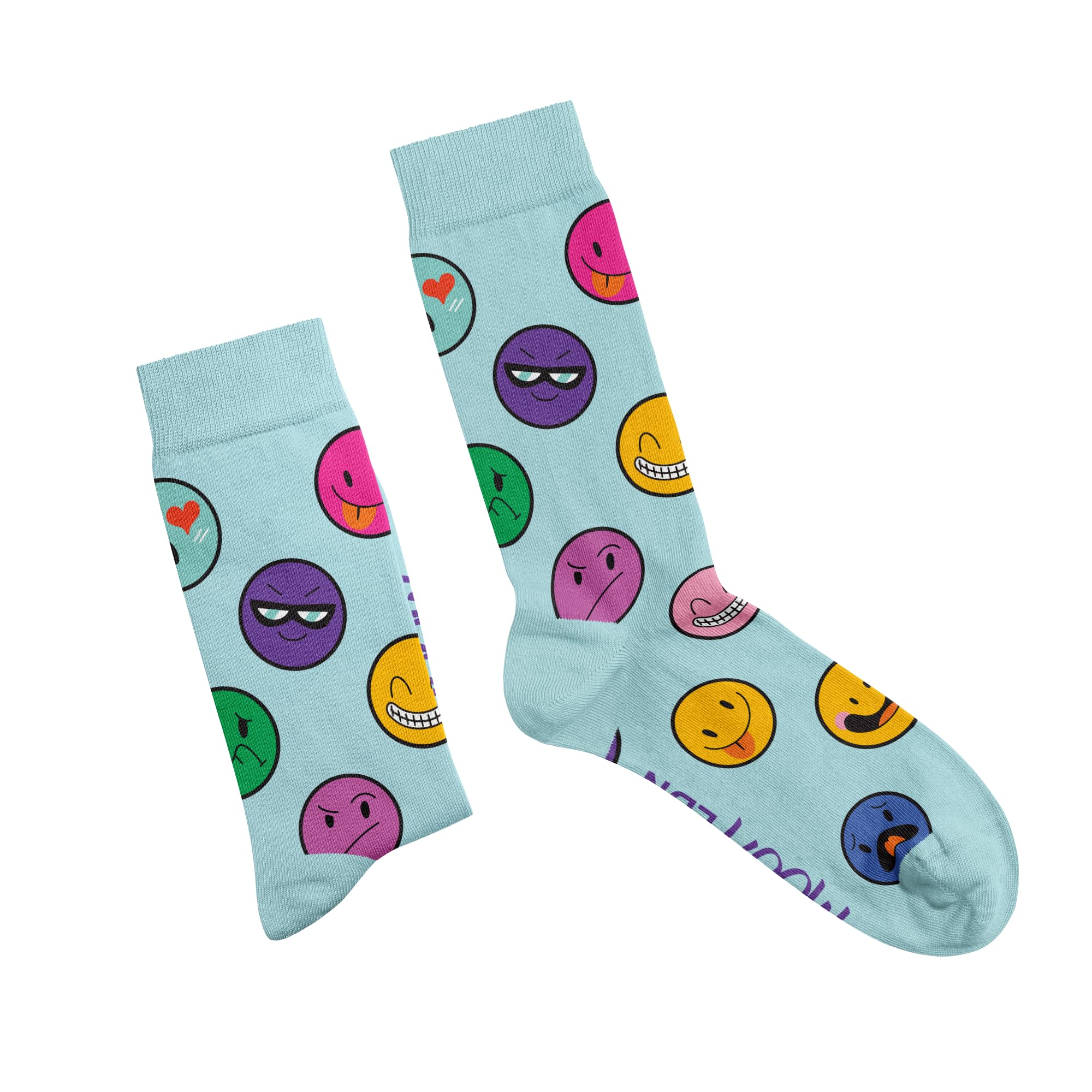 MOJA LDN Premium Funky Bamboo Socks - Soft and Stylish Men's Bamboo Socks - Eco Friendly and Durable Men Funny Sock