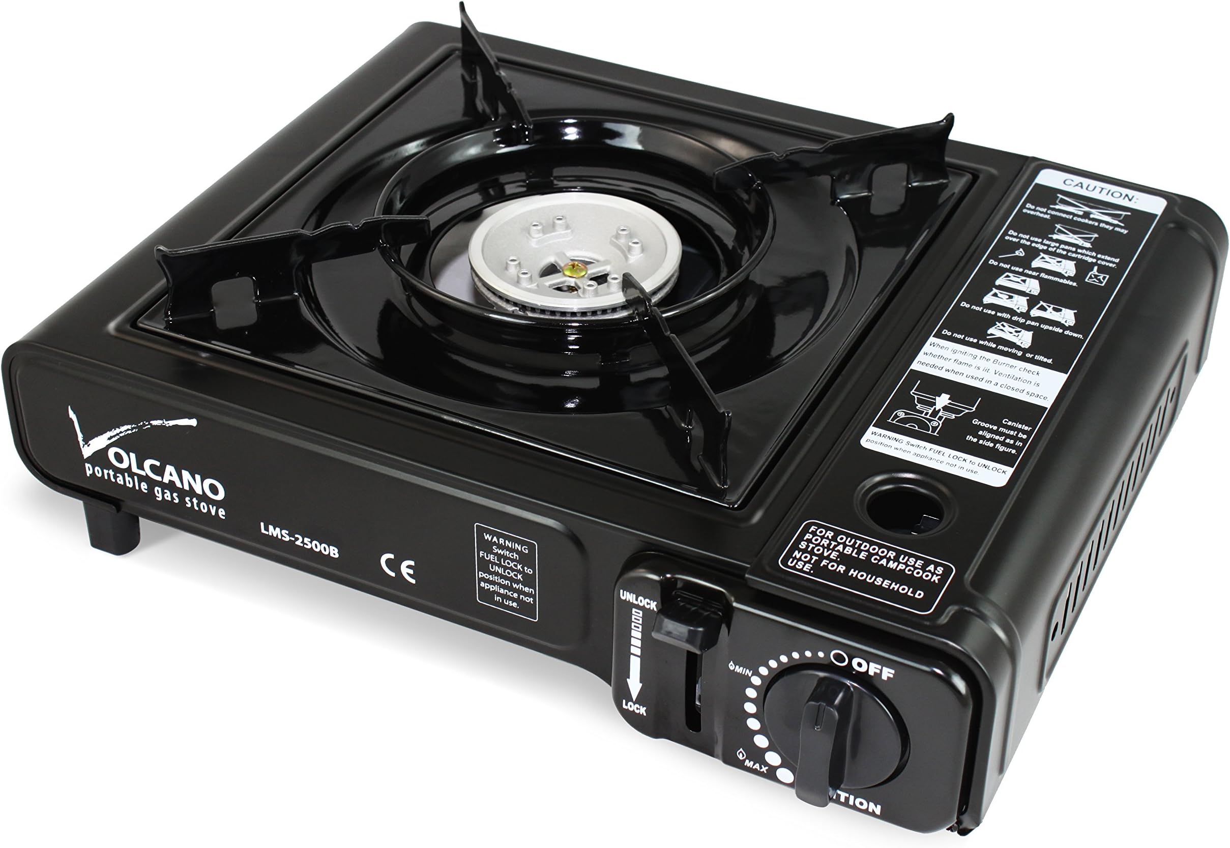 VulcanusLMS-2500B Portable Burner Gas Stove.11.3"x 11.2"x 4.4"