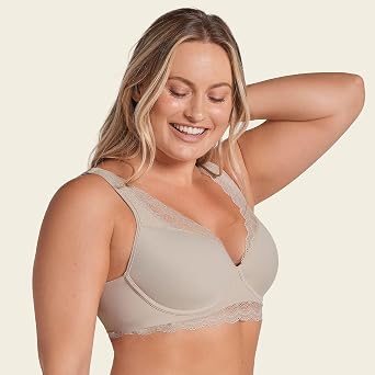 Leonisa - Lace Profile Full Coverage Lightly Lined Lace Bra for Women
