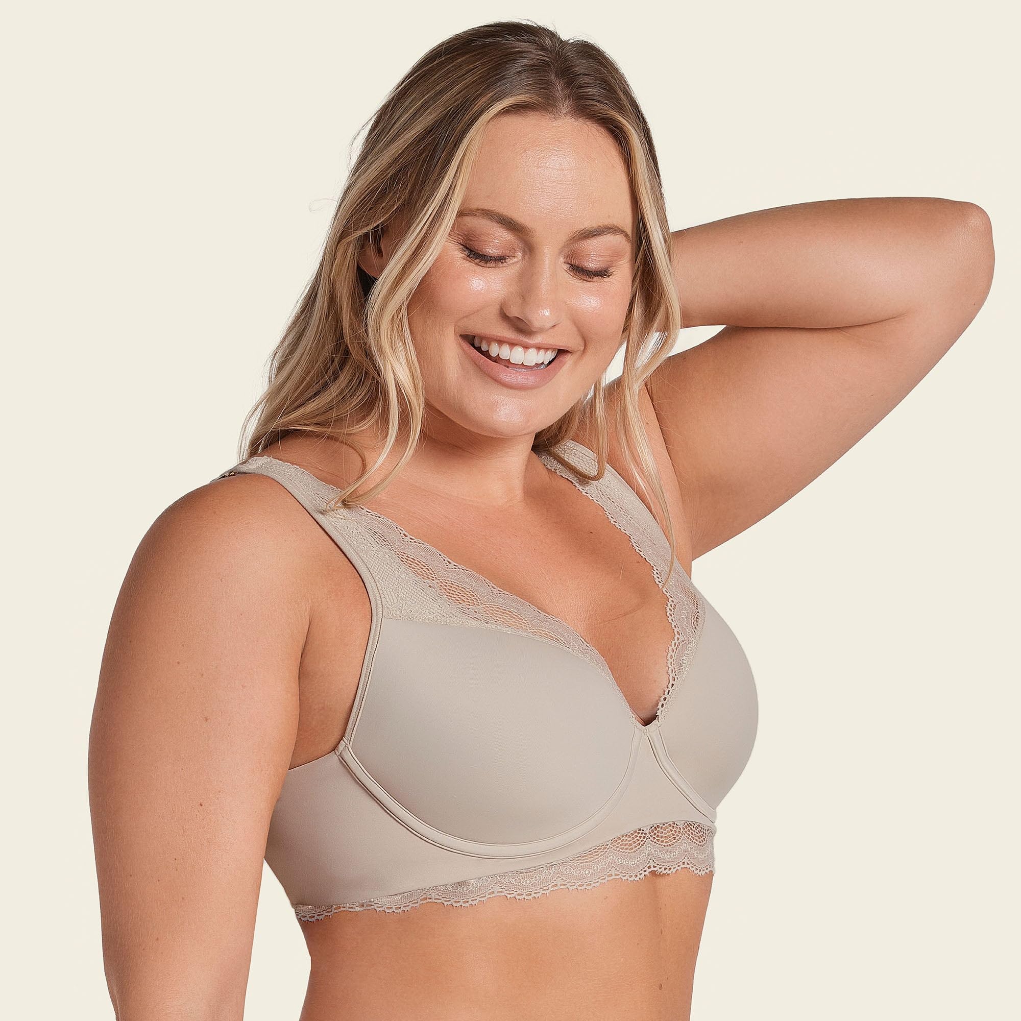 Leonisa Reggiseno ampiamente Coprente in Pizzo