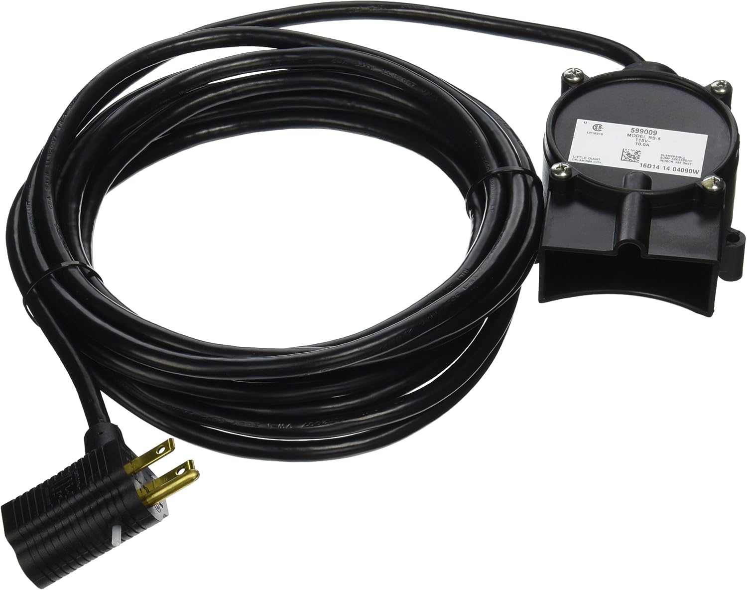 One-Day Sale: Up to 50% Off Little Giant 599009 RS-5 115 Volt Piggyback Diaphragm Switch , Black