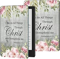 Vista 24 de Rossy Funda para Kindle de 10ª generación 2019, delgada, de piel sintética, ajustable, con encendido y apagado automático para Kindle de 10ª