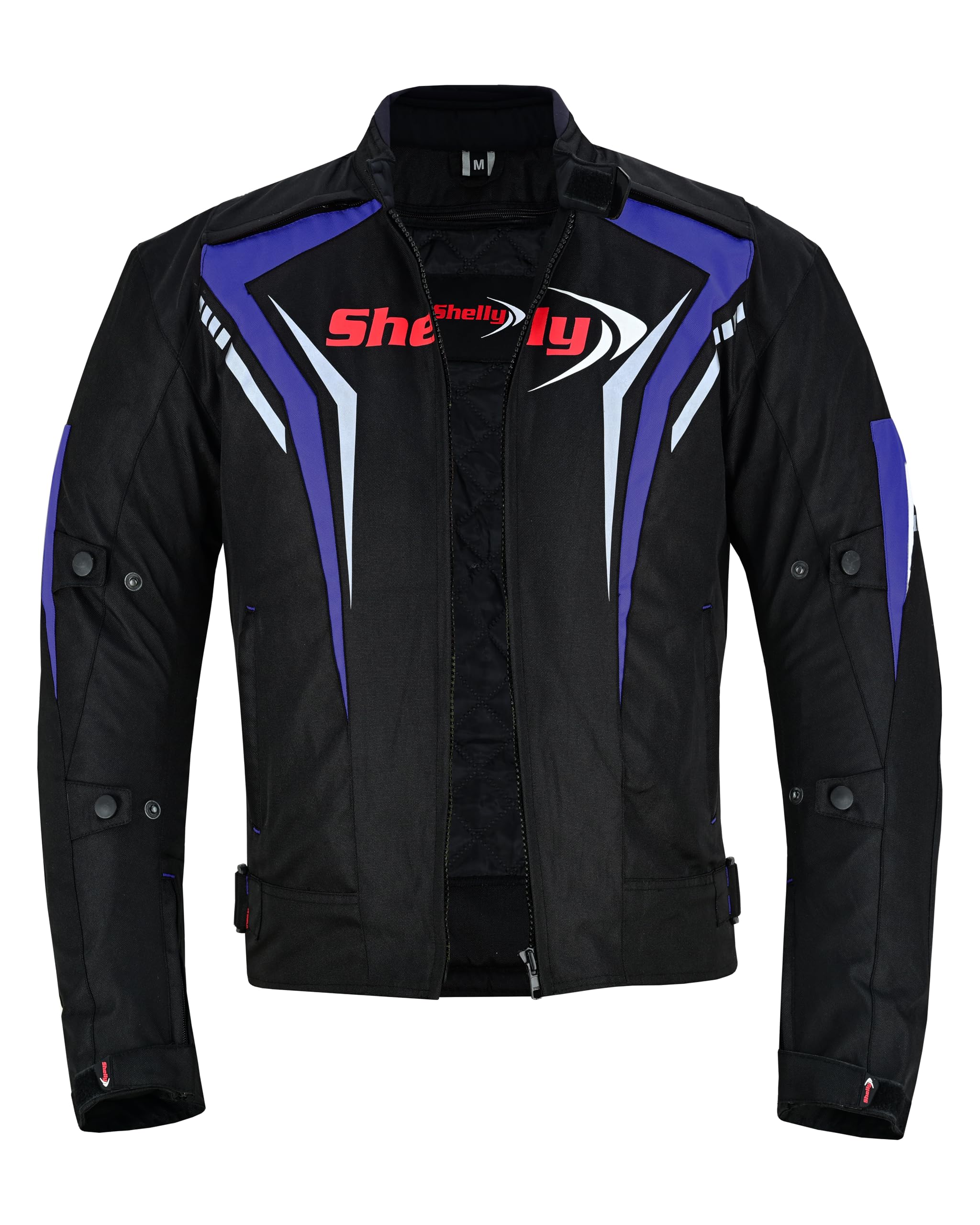 Shelly - Chaqueta de motocicleta prémium para hombre, para aventura/turismo, con tela Cordura, para verano, invierno, resistente al viento, para carreras y equitación